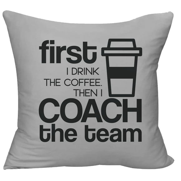 18x18 High School Football Team Coach Gifts & Decor Co Matching Football Family-I'm The Coach's Aunt Throw Pillow Multicolor 18x18 High School Football Team Coach Gifts & Decor Co Matching Football Family-I'm The Coach's Aunt Throw Pillow Multicolor